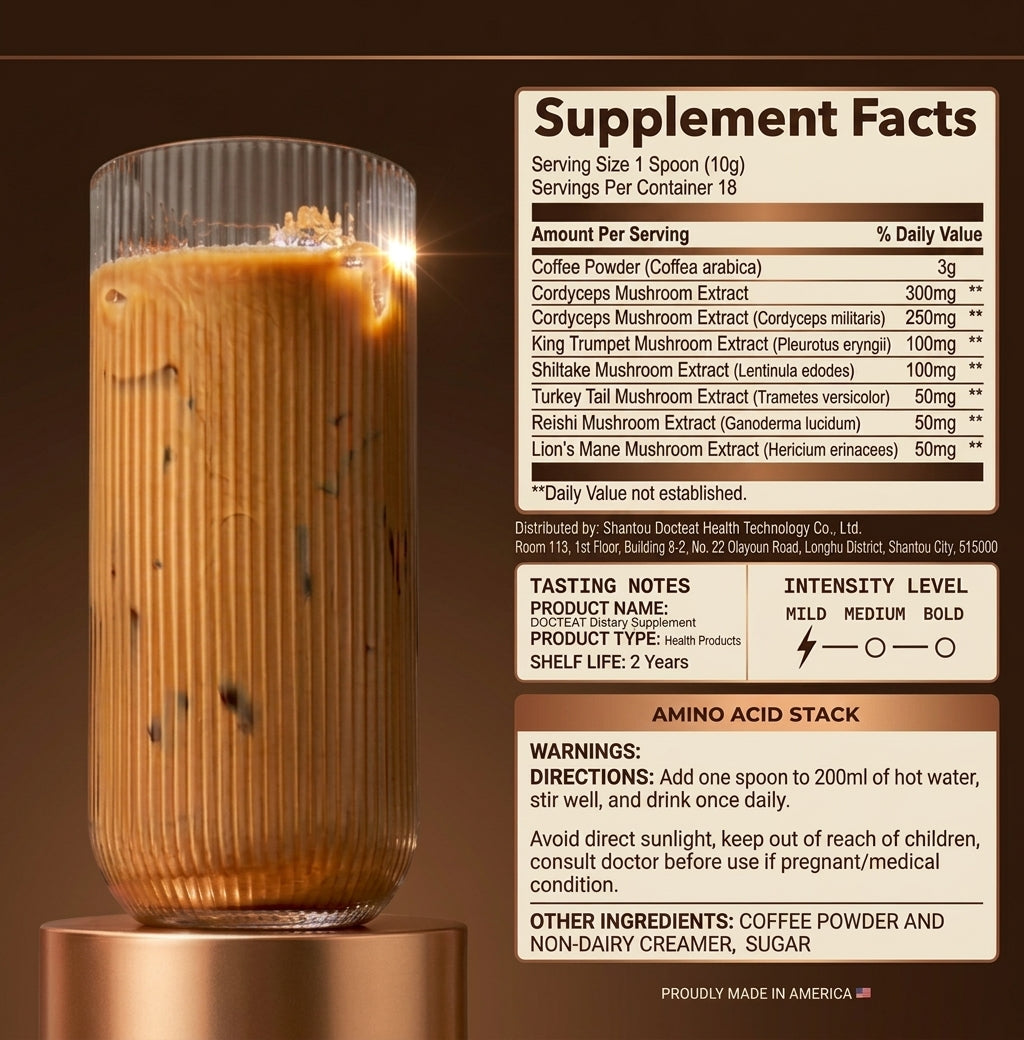 Mushroom Coffee Pure Focus & Clean Energy